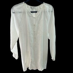 VICI & Caitlyn White Long Sleeve Romper